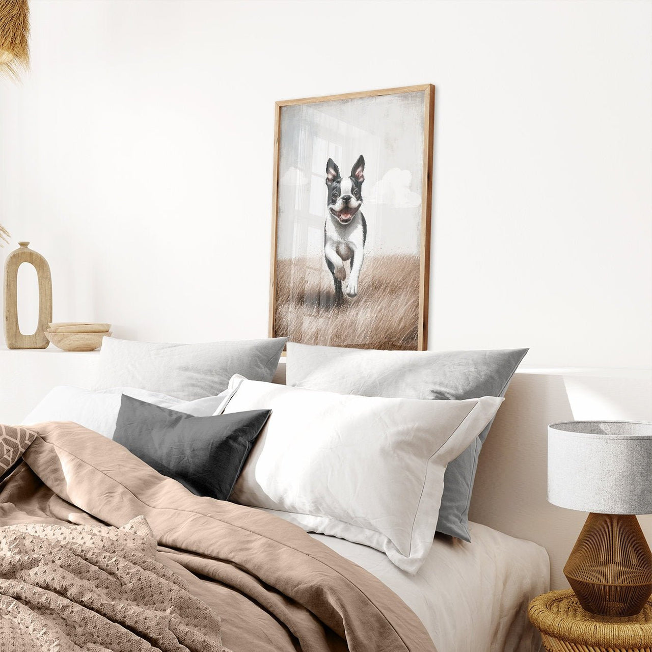 Boston Terrier Wall Art – Animal Nursery Decor