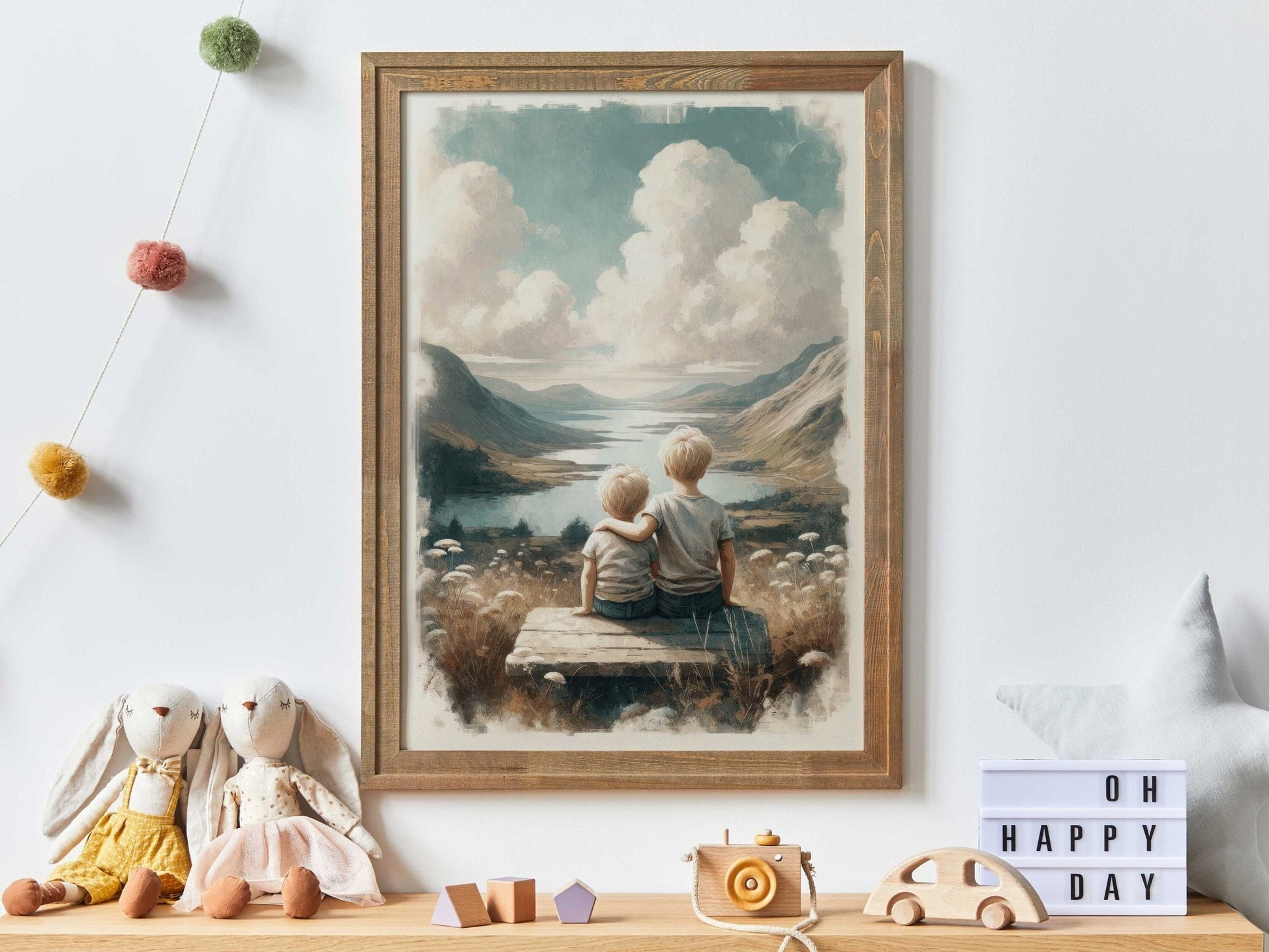 Brothers Room Decor, Adventure Art for Boys, Nature - Themed Wall Decor - WildfieldPrints