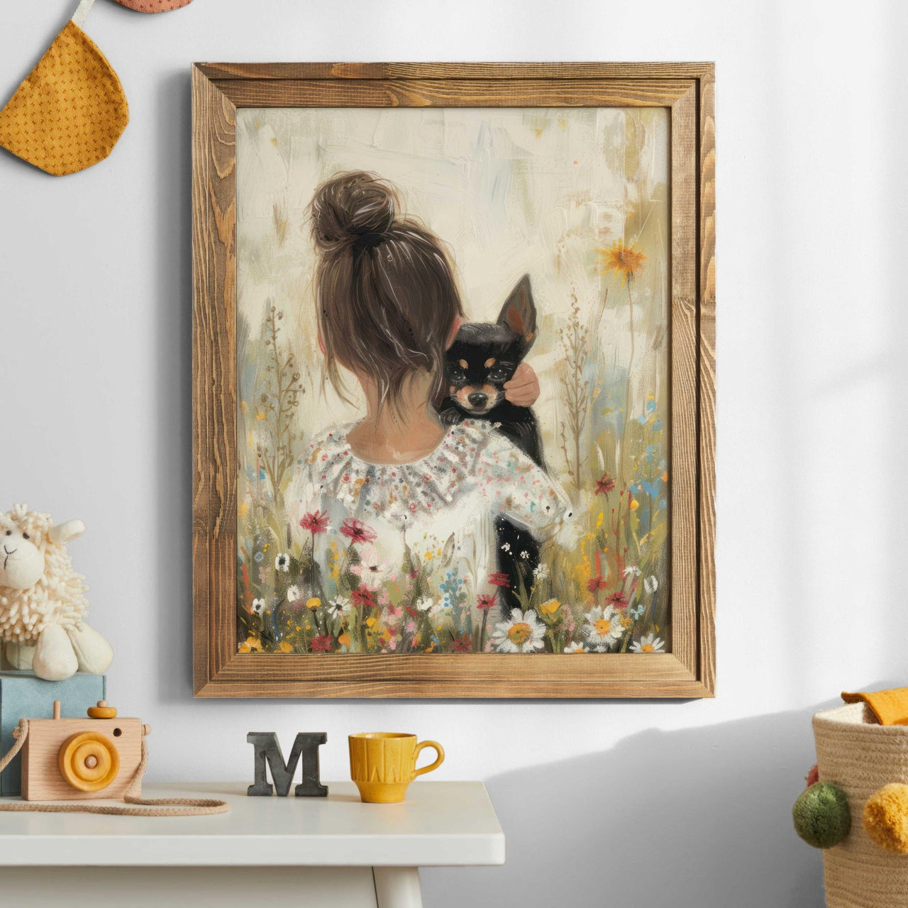 Chihuahua Wall Art – Canine Nursery Print