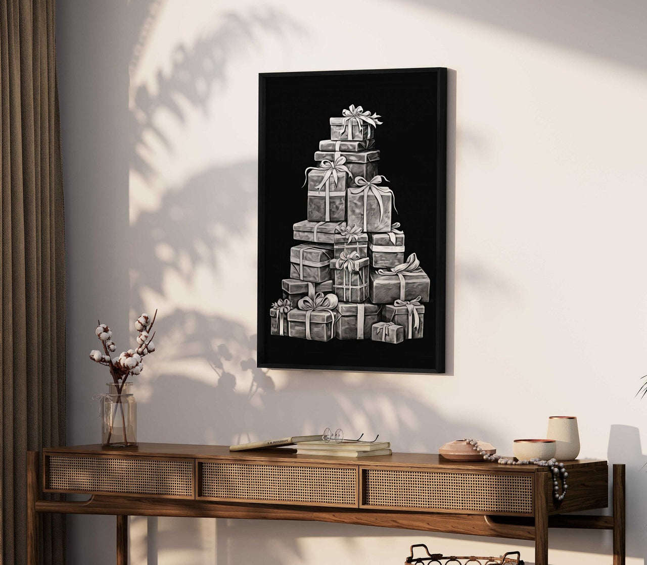 Chalkboard Christmas Wall Decor – Holiday Kids Room Print
