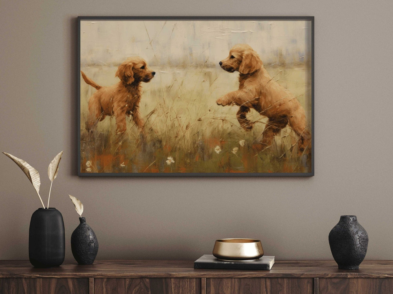 Cocker Spaniel Print – Dog Living Room Wall Art