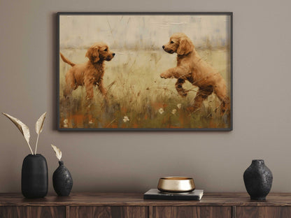 Cocker Spaniel Print, Vintage Dog Artwork, Gift for Spaniel Lovers - WildfieldPrints