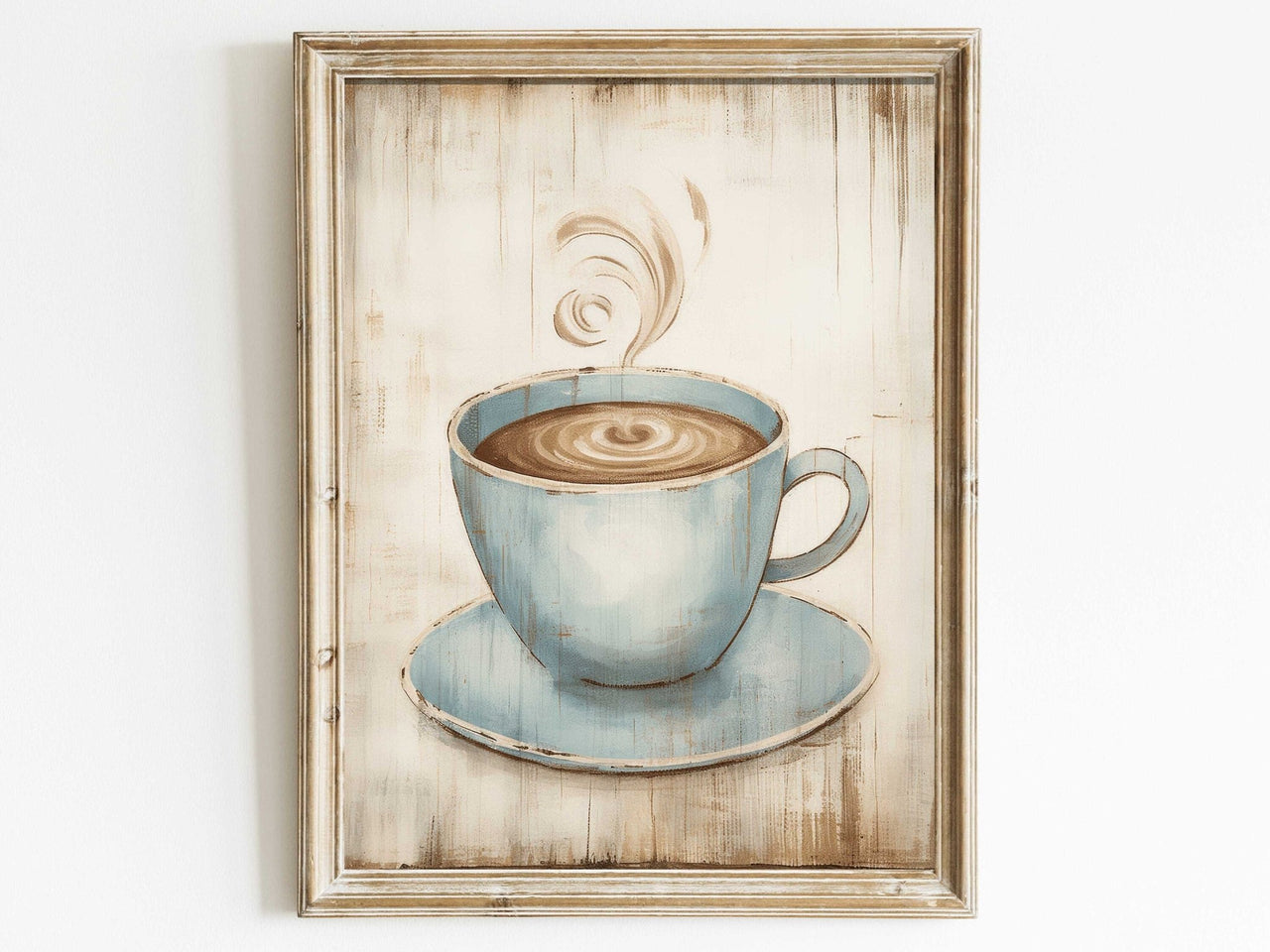 Coffee Art Print – Kitchen Wall Decor for Dining Room