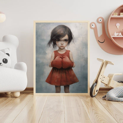 Cool Girl Wall Art, Empowering Girls Decor, Toddler Room Decor - WildfieldPrints