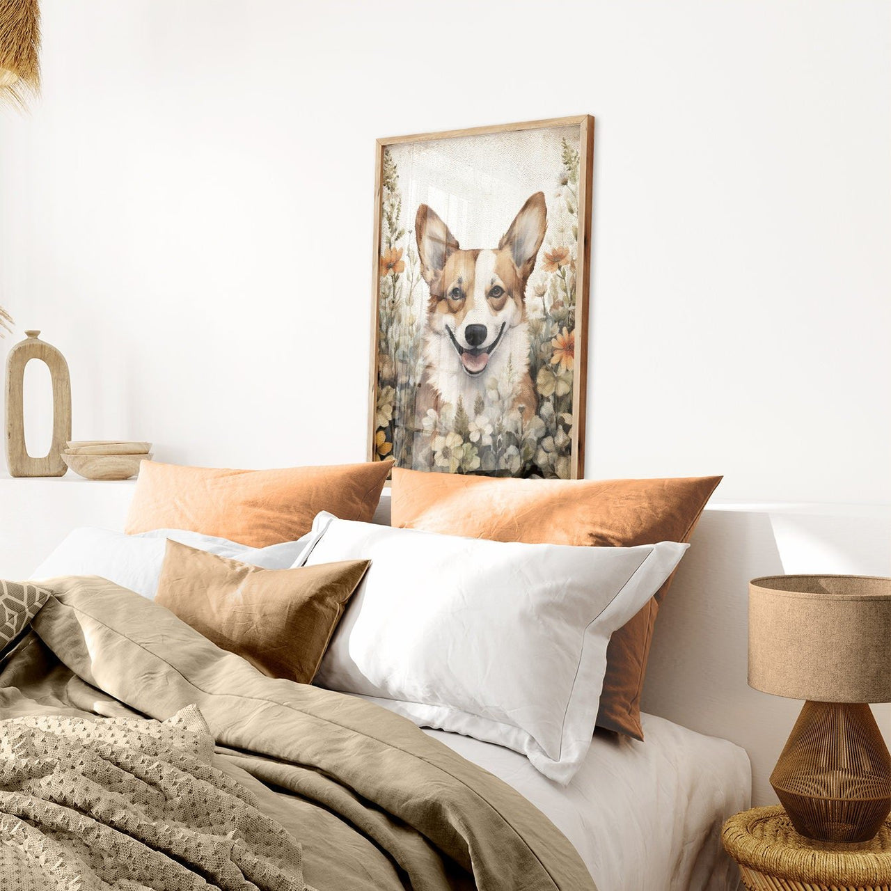 Pembroke Welsh Corgi Print – Dog Nursery Wall Decor