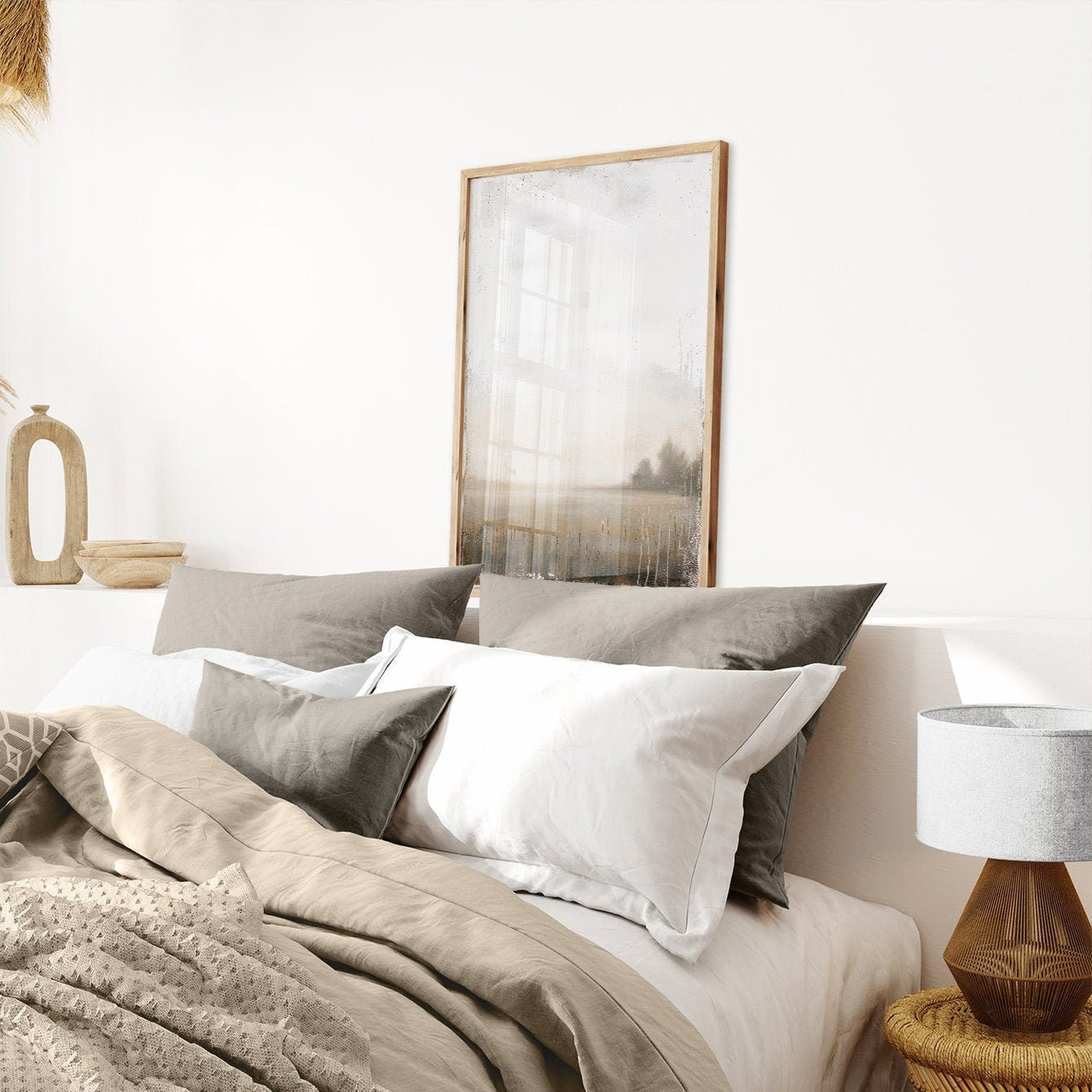 Open Field Wall Art – Farm Living Room Print