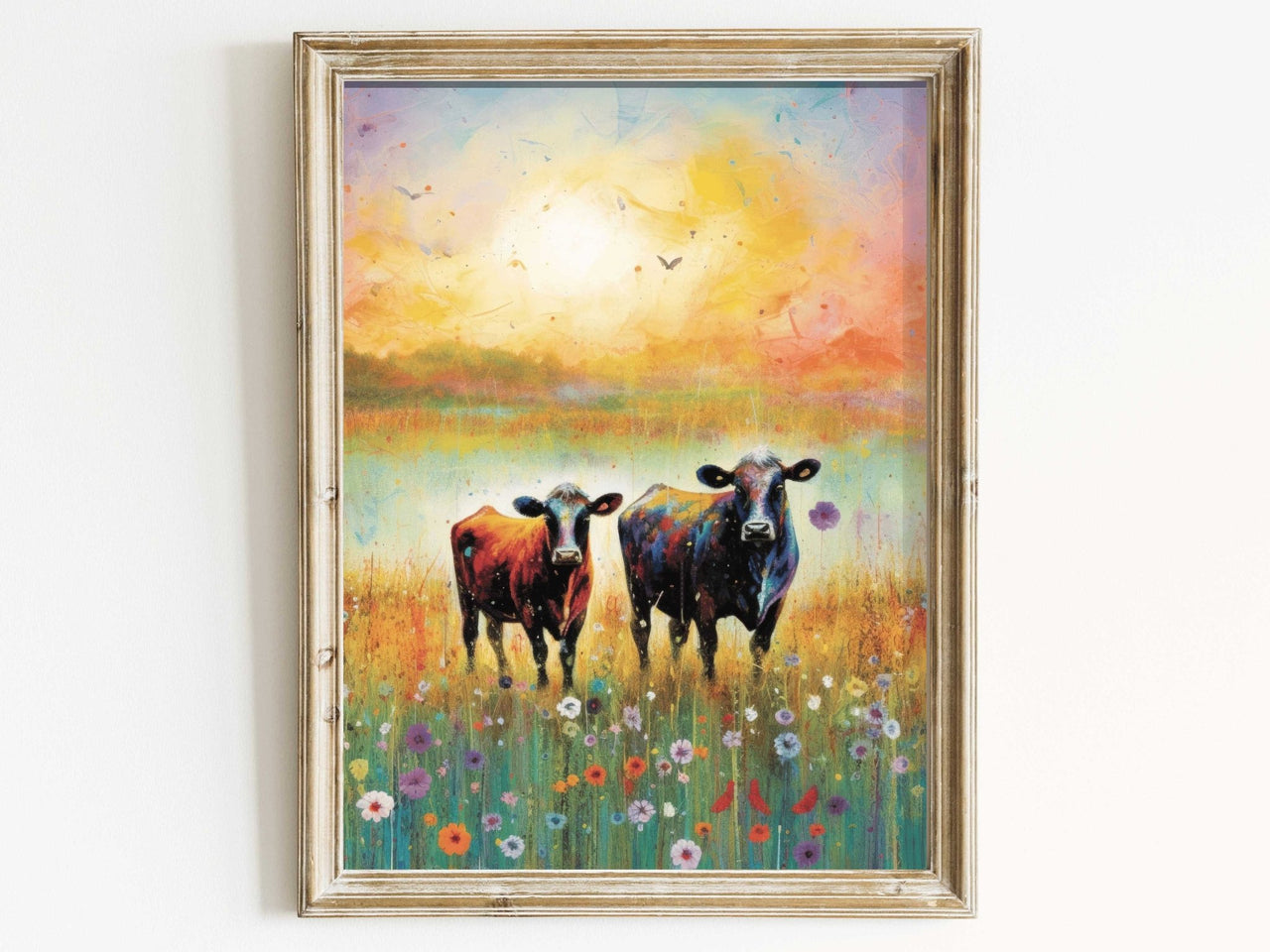 Cow Print – Farmhouse Living Room Wall Decor