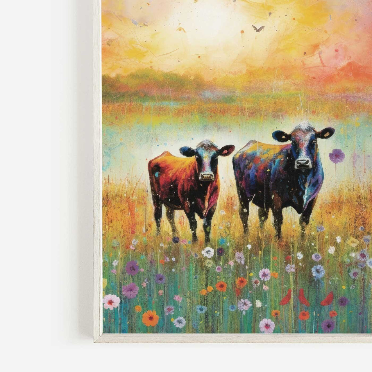 Cow Print – Farmhouse Living Room Wall Decor
