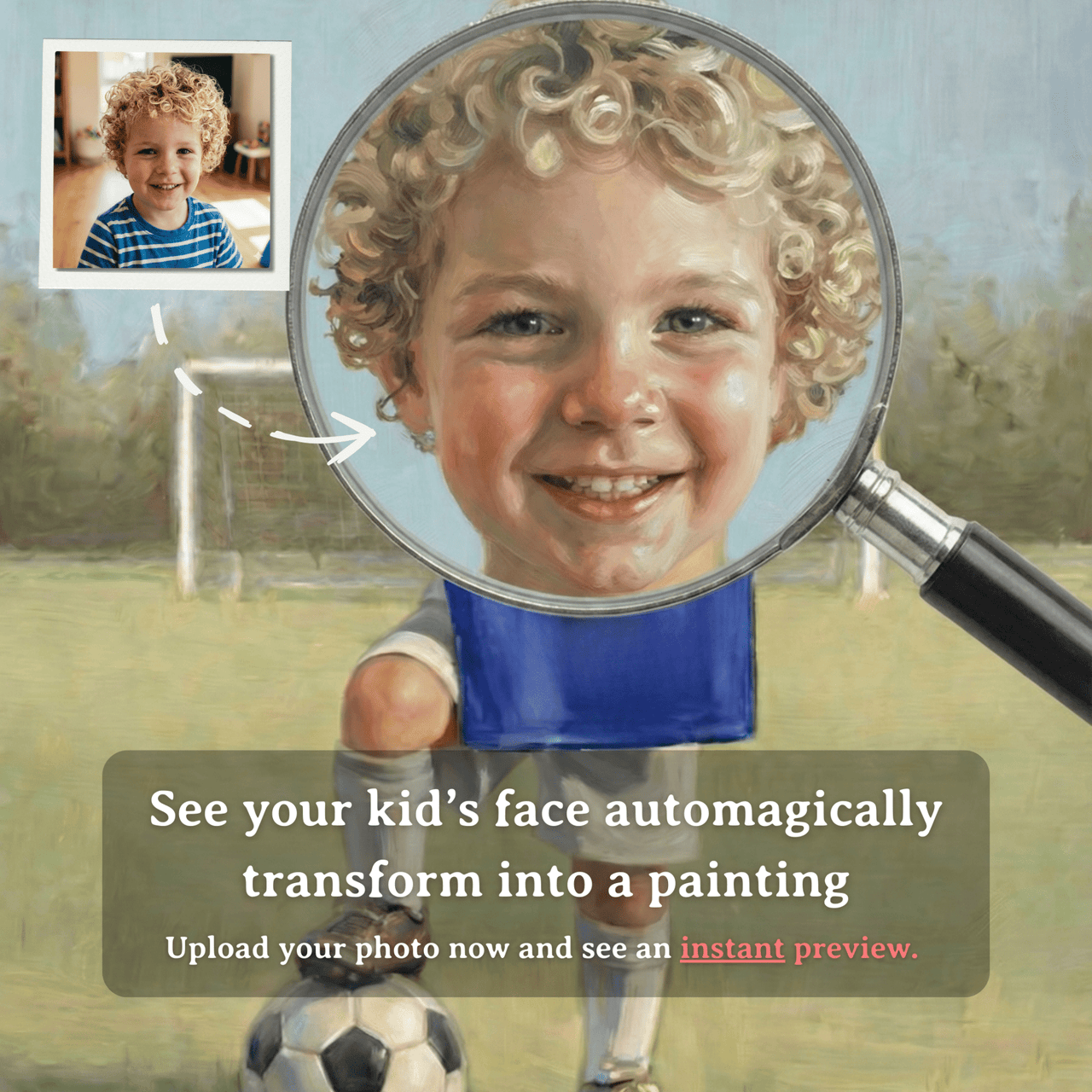 Custom Football/Soccer Print for Kids — Sports Themed Kids Room Wall Decor