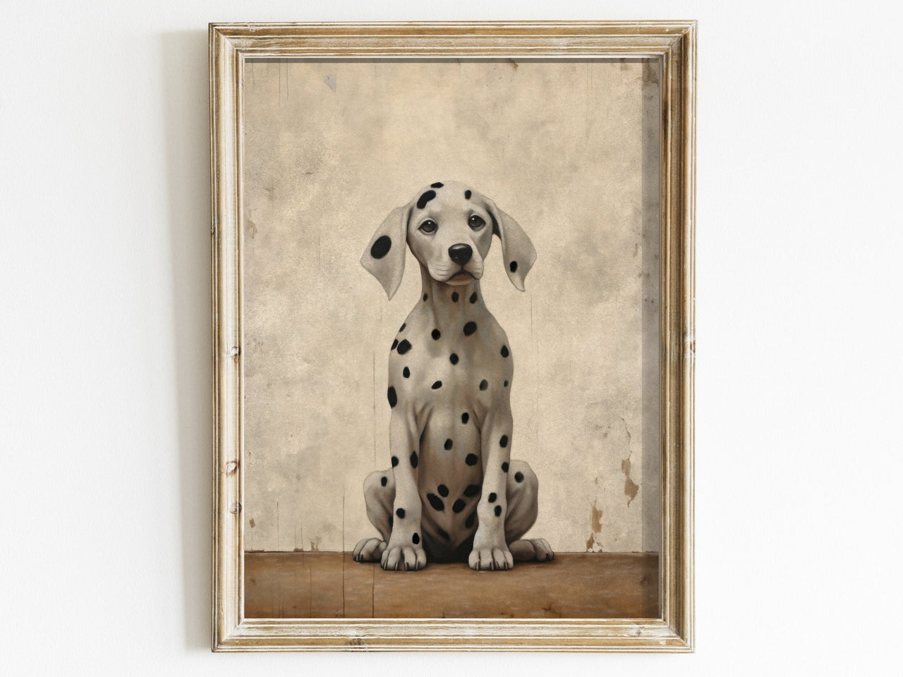 Dalmatian Puppy Wall Art – Canine Nursery Print