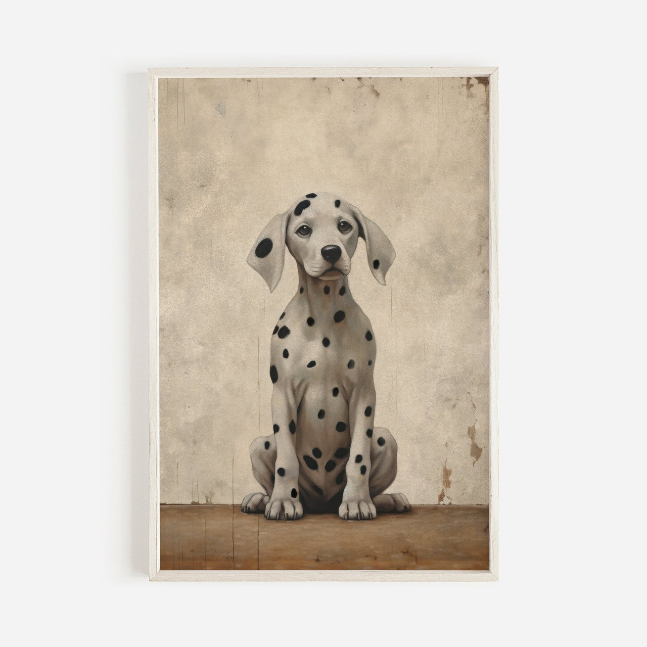 Dalmatian Puppy Wall Art – Canine Nursery Print