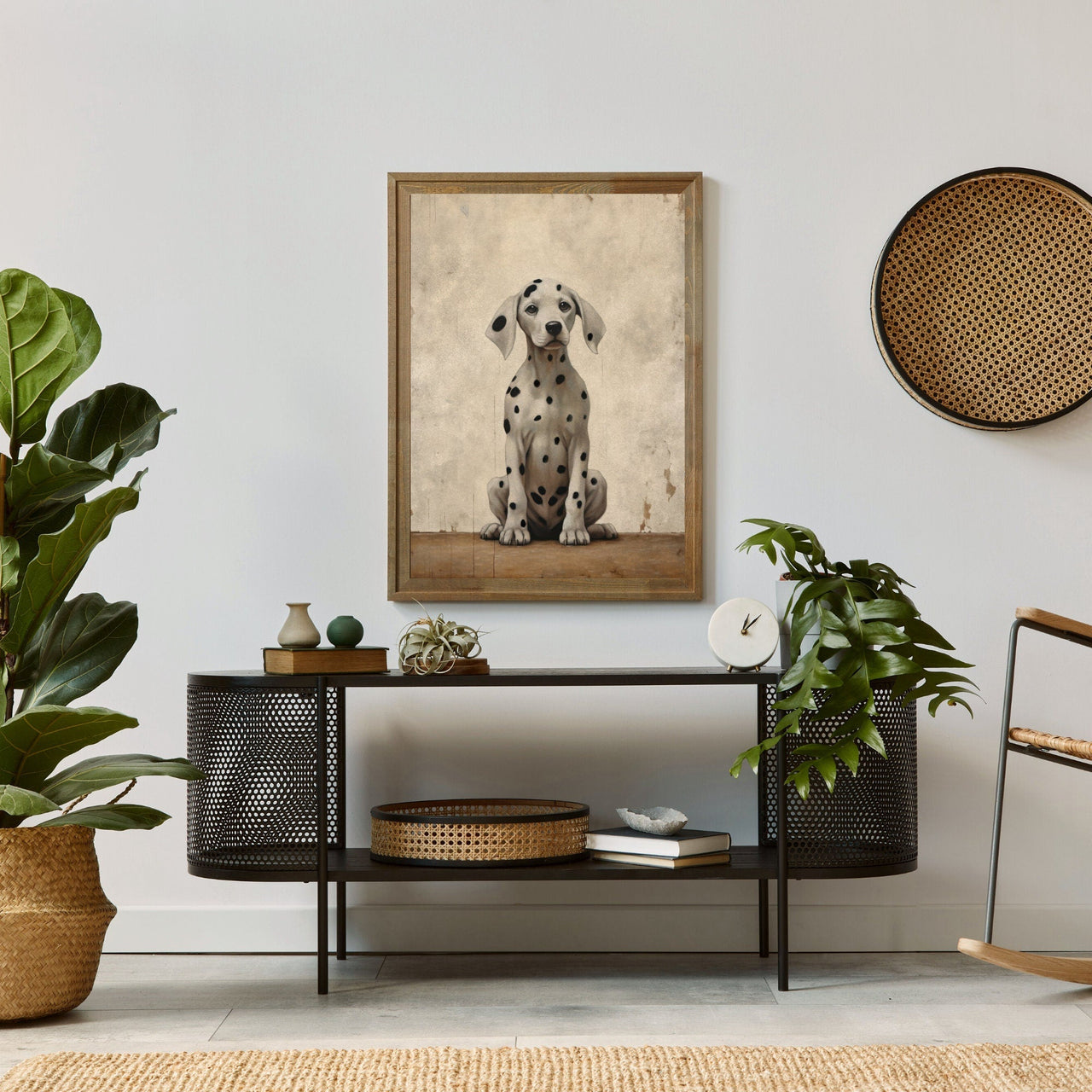 Dalmatian Puppy Wall Art – Canine Nursery Print