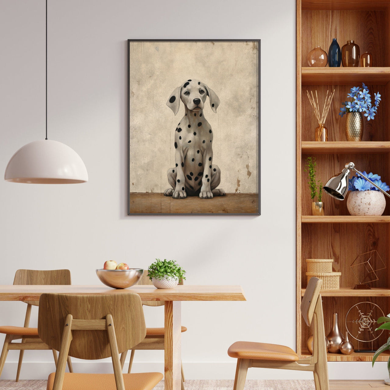 Dalmatian Puppy Wall Art – Canine Nursery Print