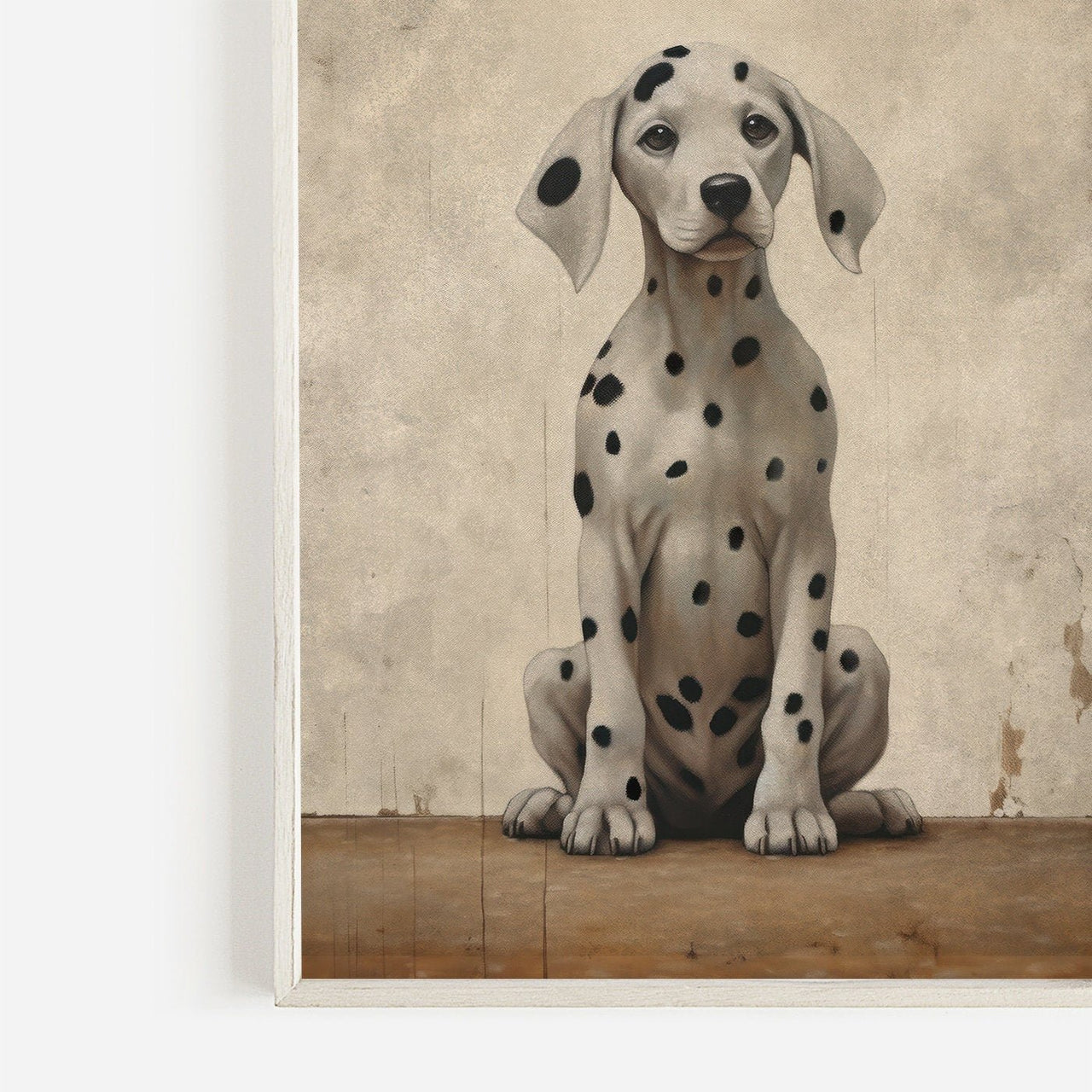 Dalmatian Puppy Wall Art – Canine Nursery Print