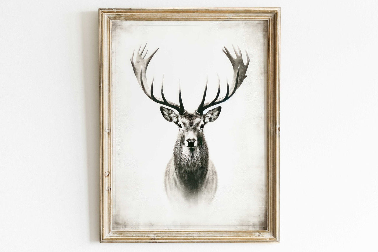 Deer Wall Art – Animal Nursery Print