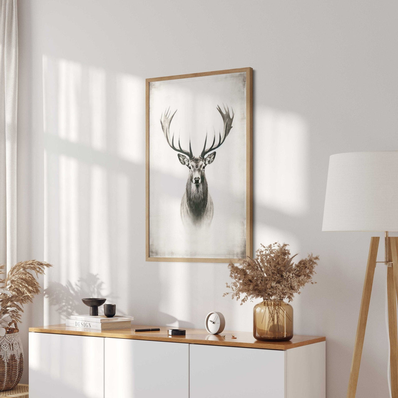 Deer Wall Art – Animal Nursery Print