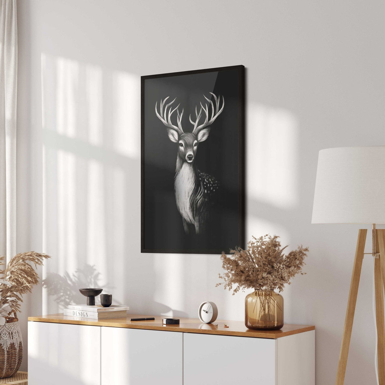 Deer Wall Art – Animal Nursery Print