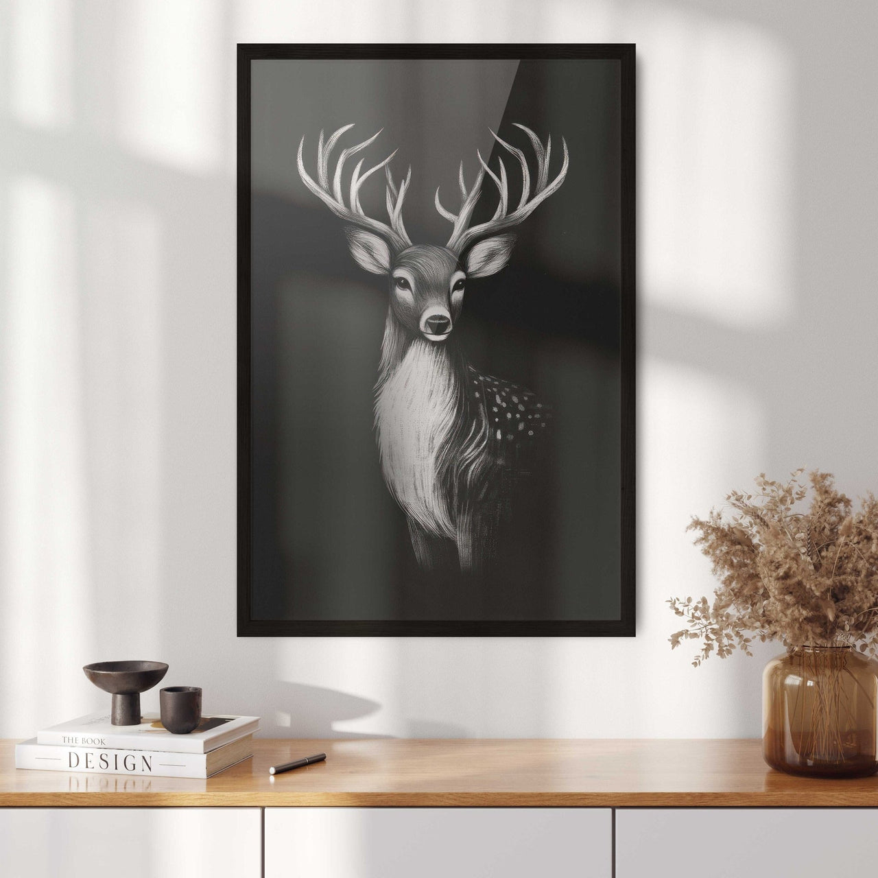 Deer Wall Art – Animal Nursery Print