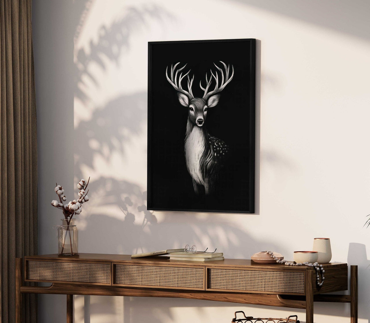 Deer Wall Art – Animal Nursery Print