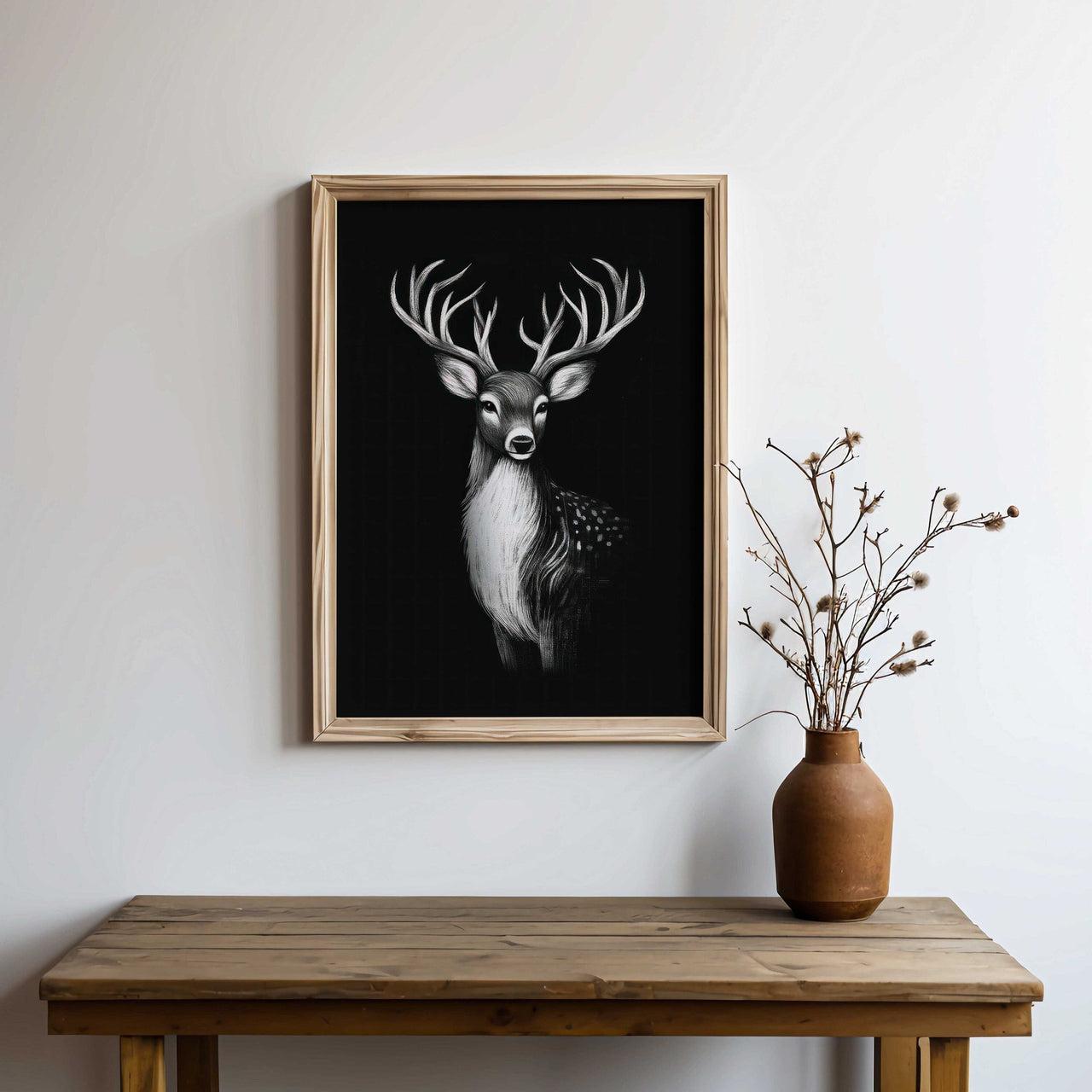 Deer Wall Art – Animal Nursery Print