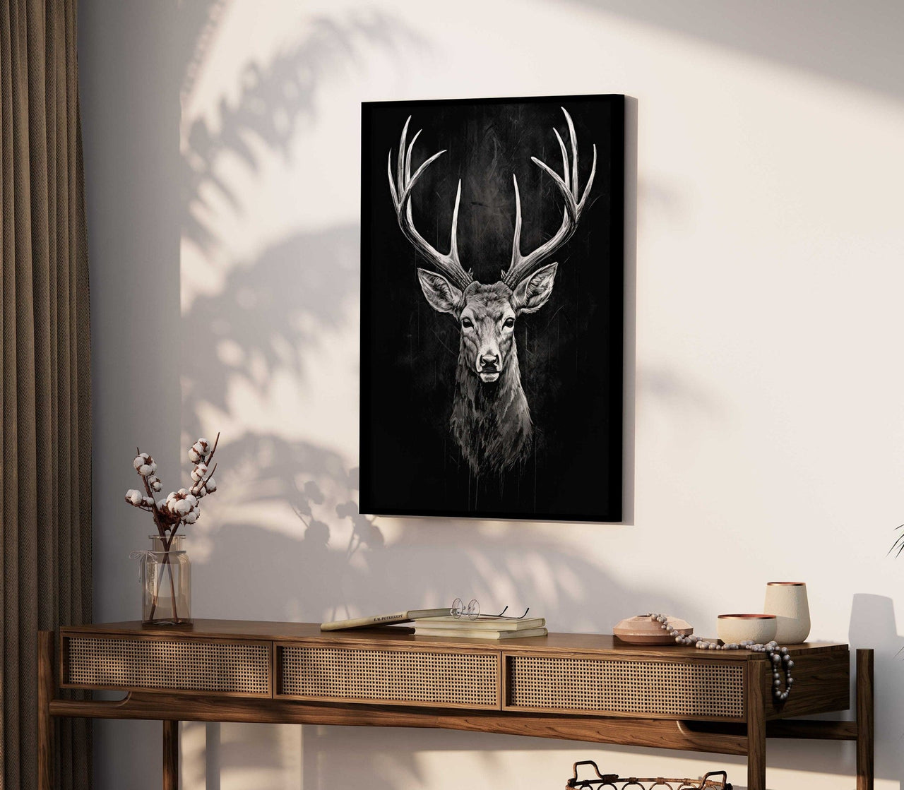 Deer Wall Art – Animal Nursery Print