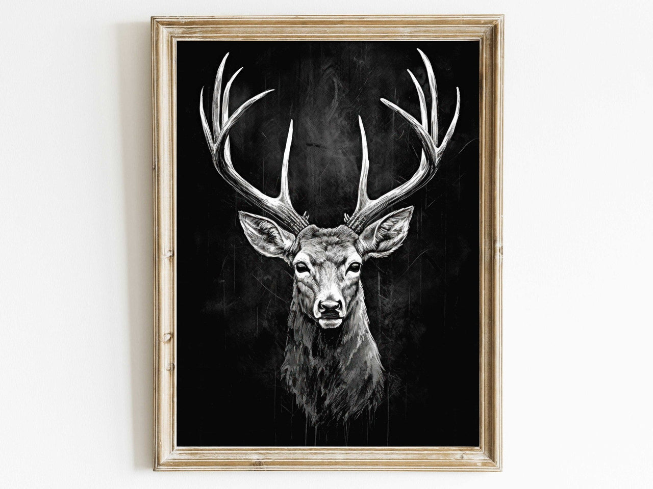 Deer Wall Art – Animal Nursery Print