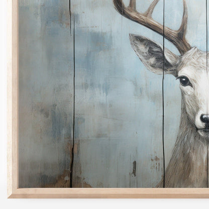 Deer Wall Art, Rustic Nature Decor, Hunting Gift Print - WildfieldPrints