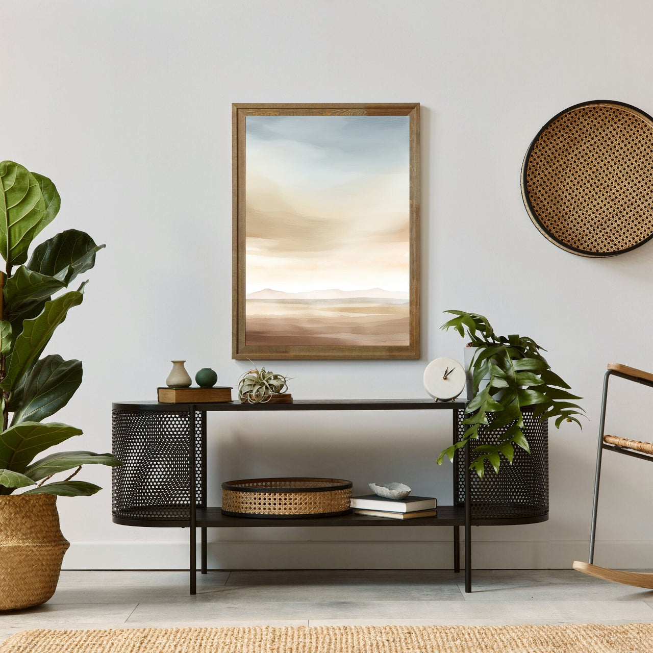 Desert Wall Art – Landscape Living Room Print