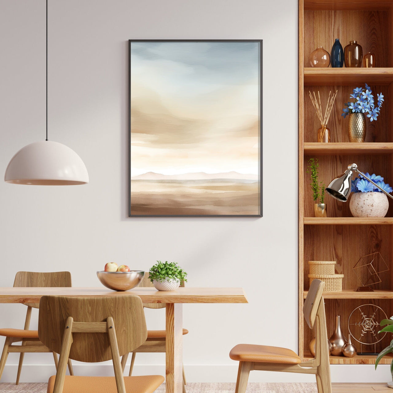 Desert Wall Art – Landscape Living Room Print