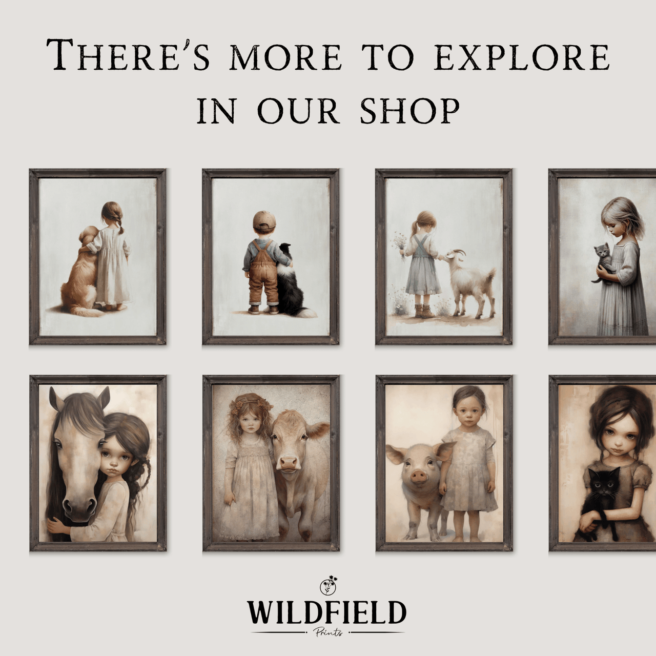 Beagle Wall Art – Animal Girls Room Print