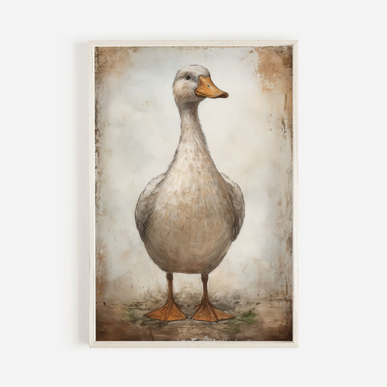 Duck Wall Art – Farm Living Room Print