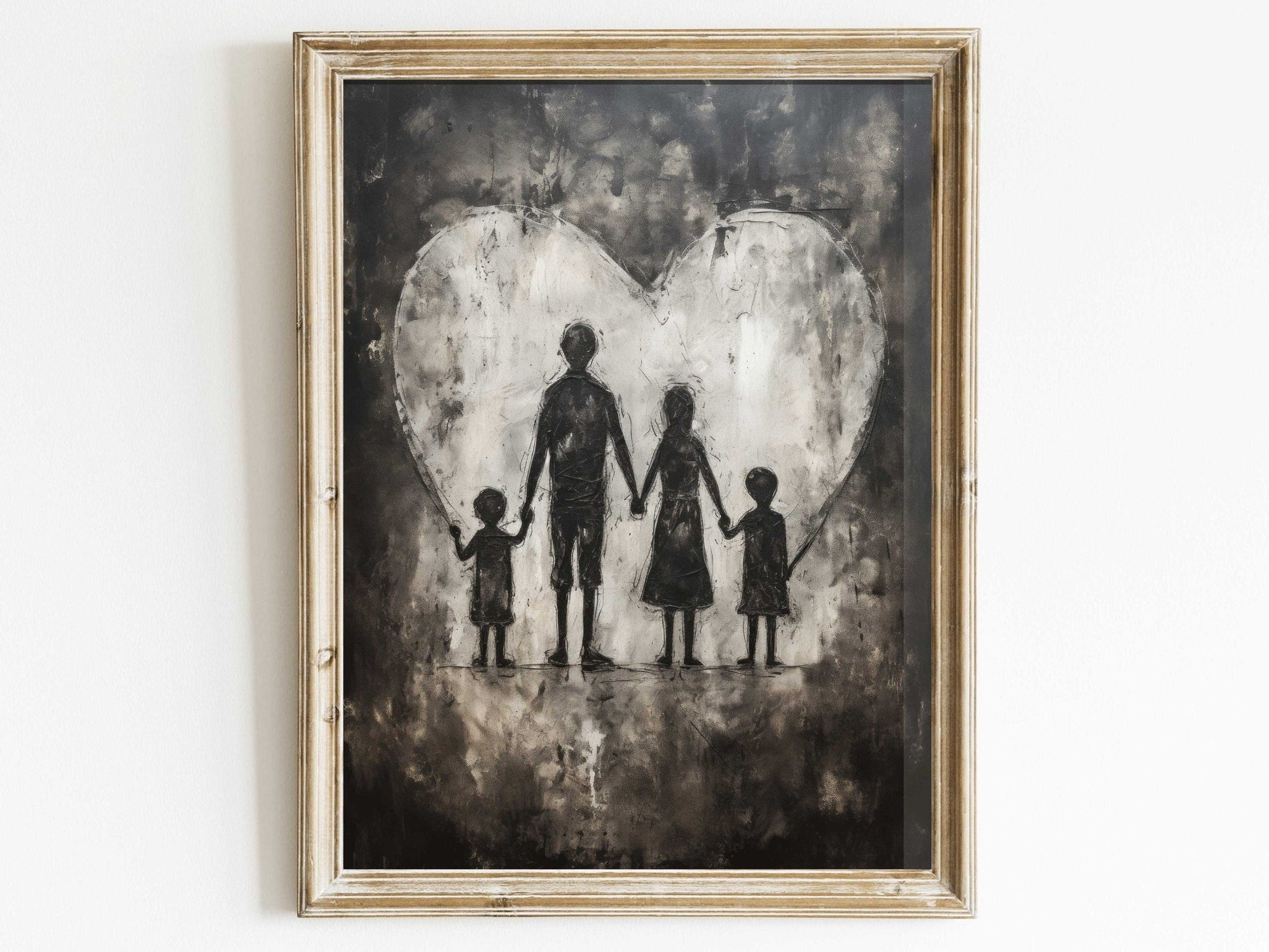 Family Wall Art, Rustic Home Decor, Farmhouse Style Decor - WildfieldPrints