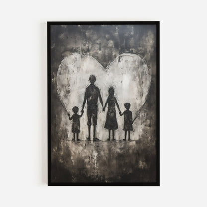 Family Wall Art, Rustic Home Decor, Farmhouse Style Decor - WildfieldPrints