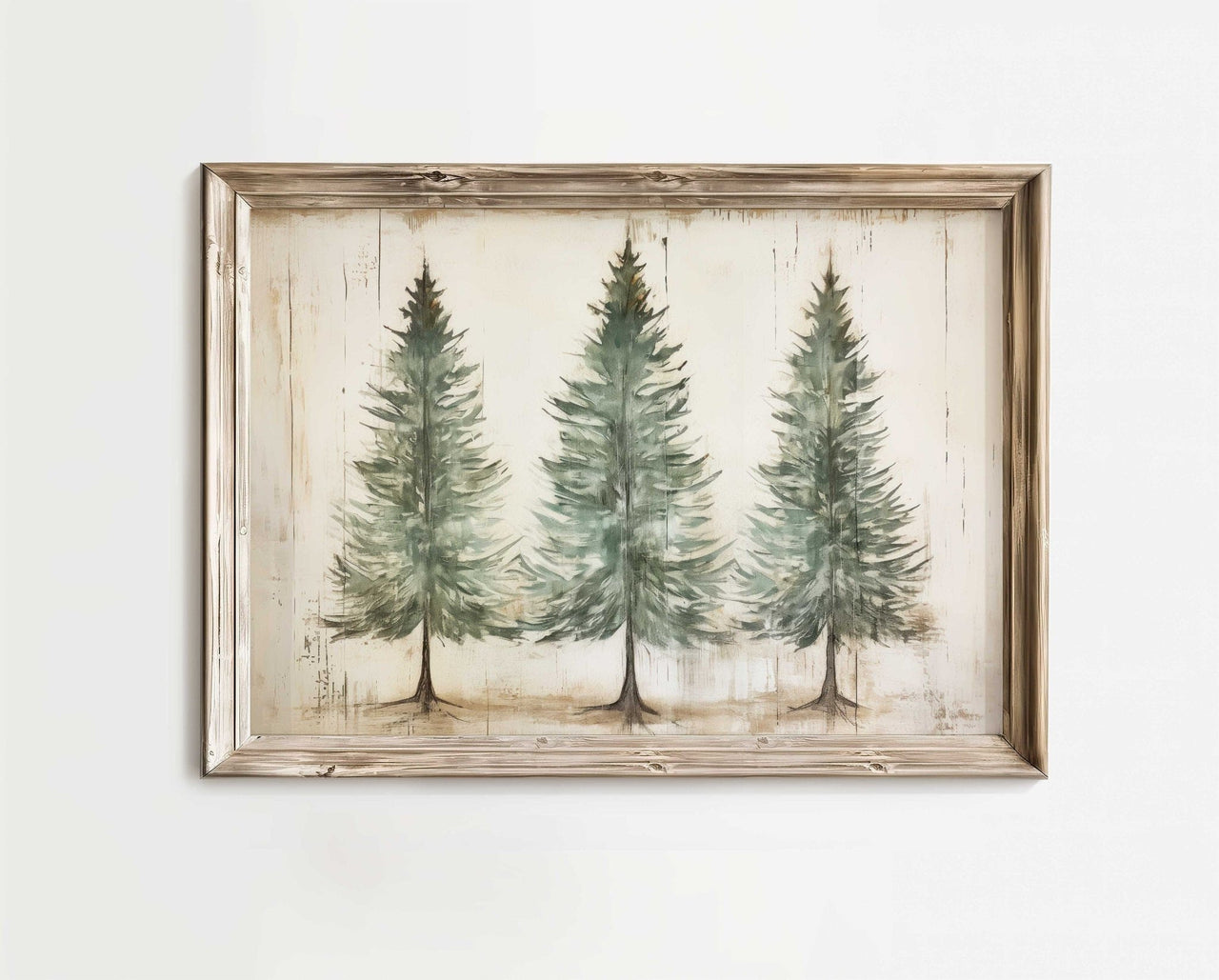 Spruce Tree Wall Art – Farmhouse Kids Room Decor