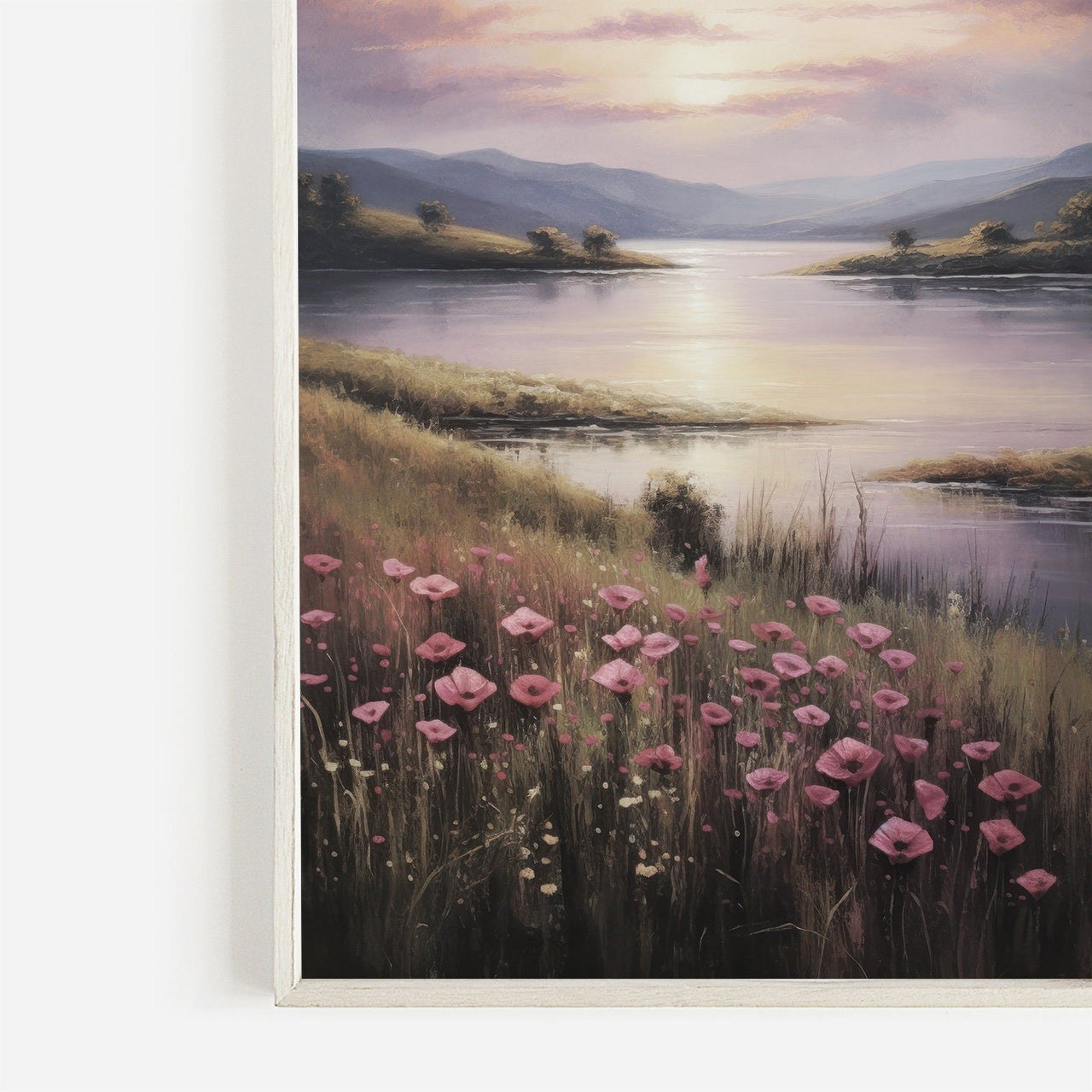 Wildflower Meadow Wall Art – Nature Lovers Nursery Print