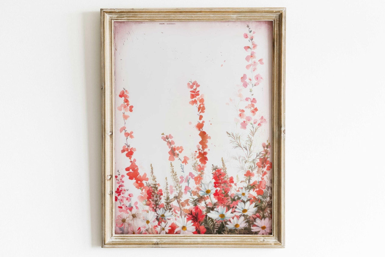 Wildflower Print – Botanical Nursery Wall Art