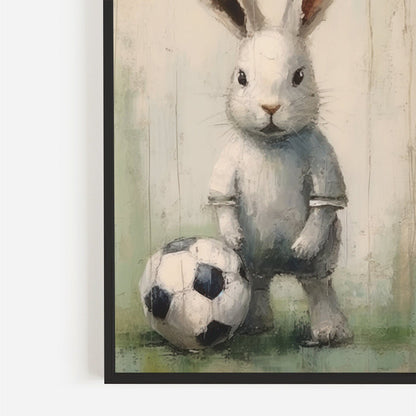 Football Nursery Decor, Woodland Animal Wall Art, Boys Room Decor - WildfieldPrints