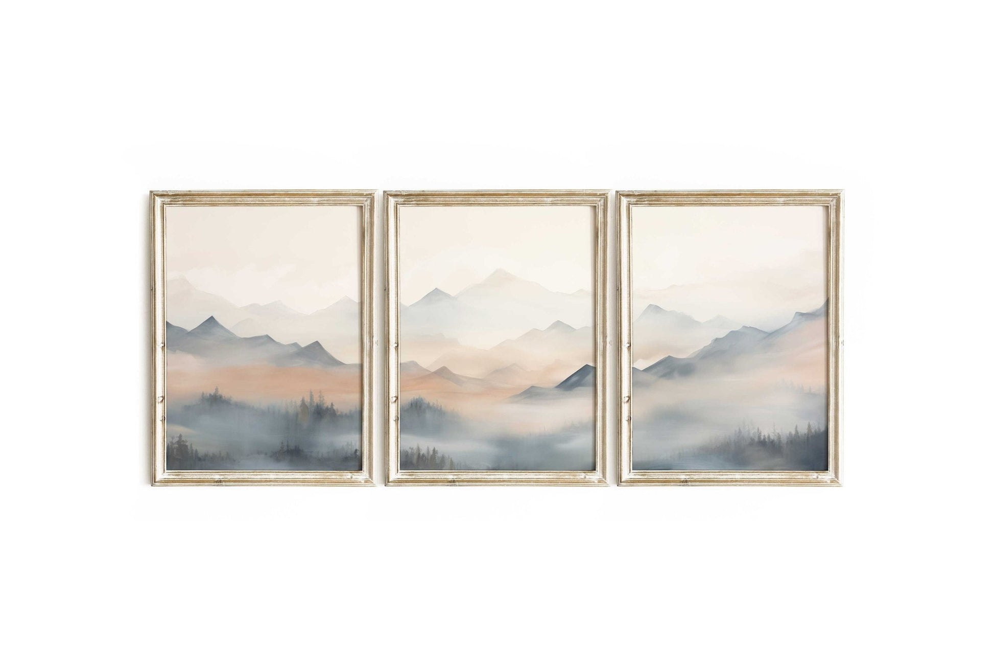Forest & Mountain Landscape Wall Art, Nature Decor for Home - WildfieldPrints