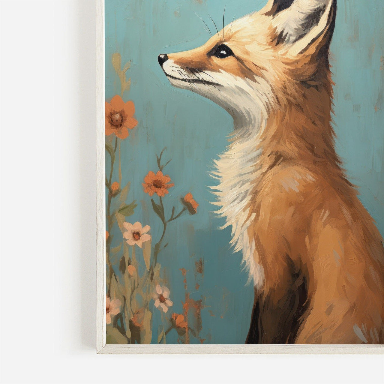 Fox Wall Art – Animal Nursery Print