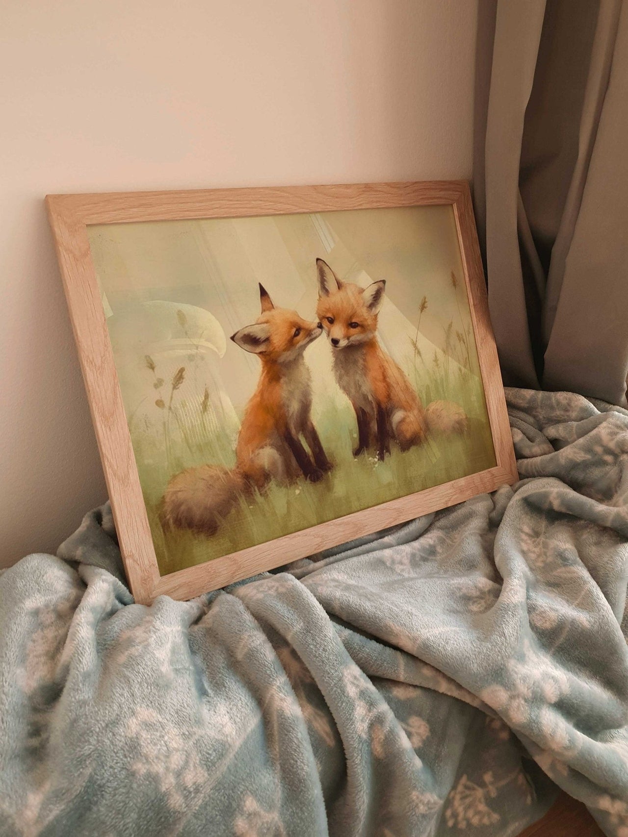Fox Wall Art – Animal Nursery Print