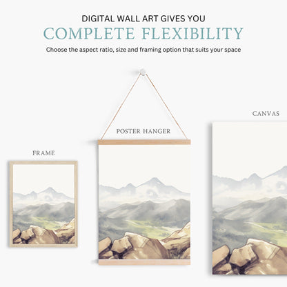 Girl Adventure Nursery Art, Mountain Decor for Girls' Room - WildfieldPrints