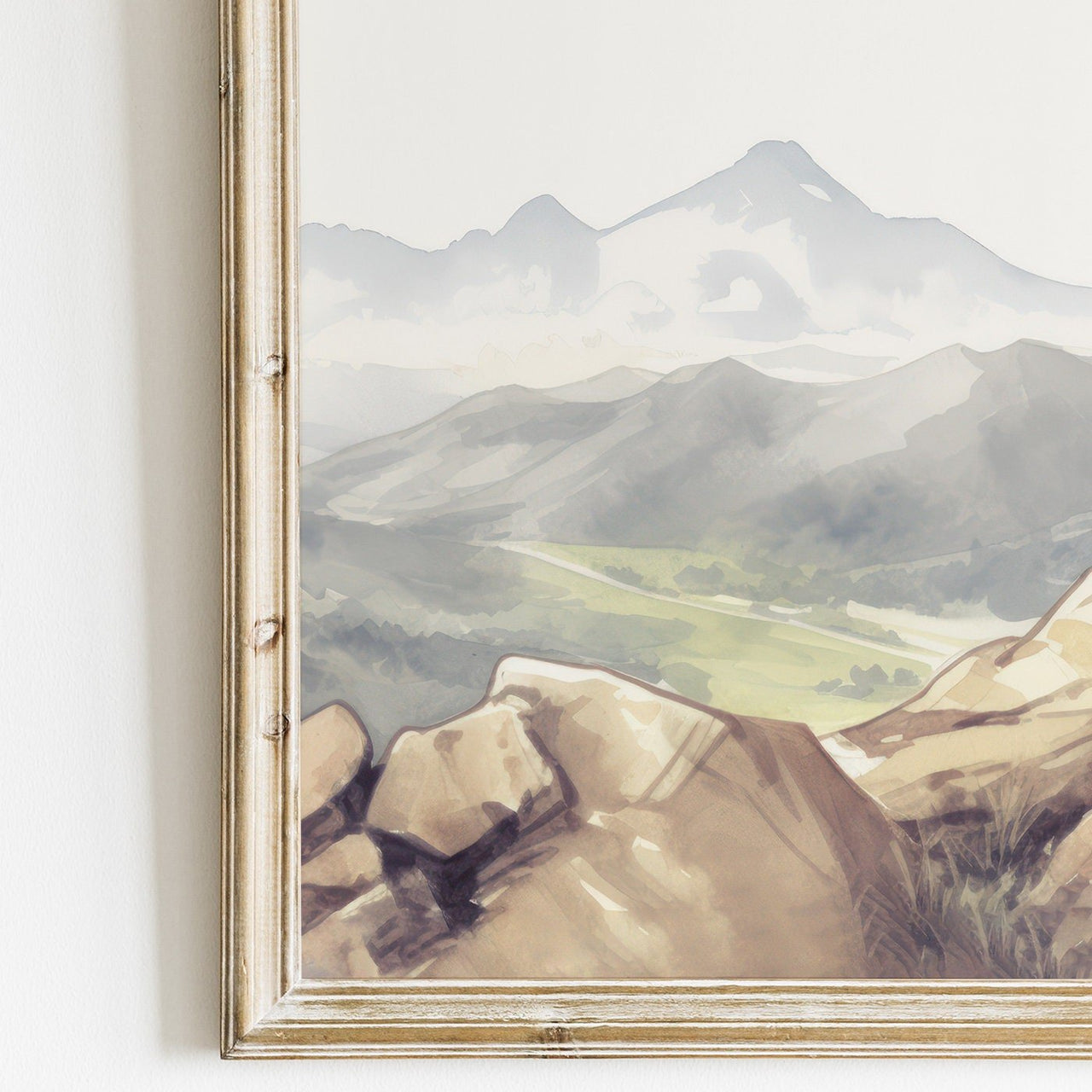 Girl Adventure Wall Art – Mountain Nursery Print for Girls • Set of 2