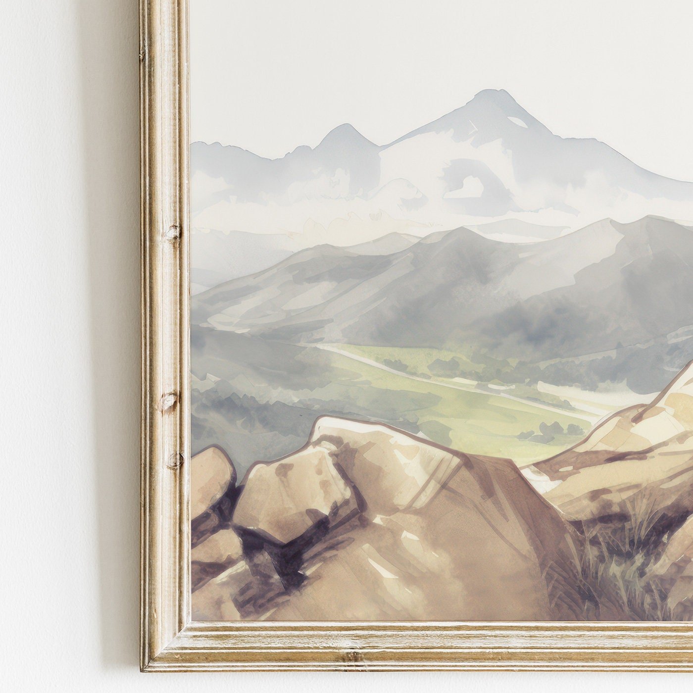 Girl Adventure Nursery Art, Mountain Decor for Girls' Room - WildfieldPrints