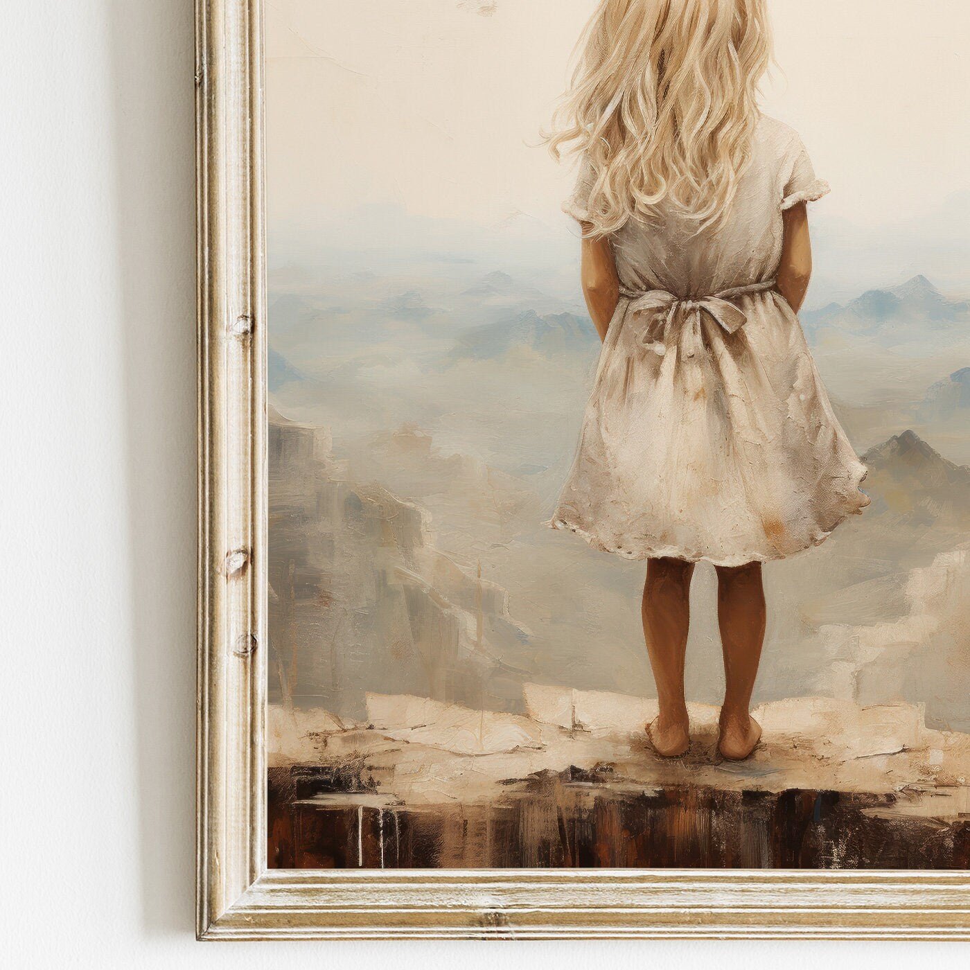 Girl Adventure Print, Mountain Nursery Decor, Girls Bedroom Decor - WildfieldPrints
