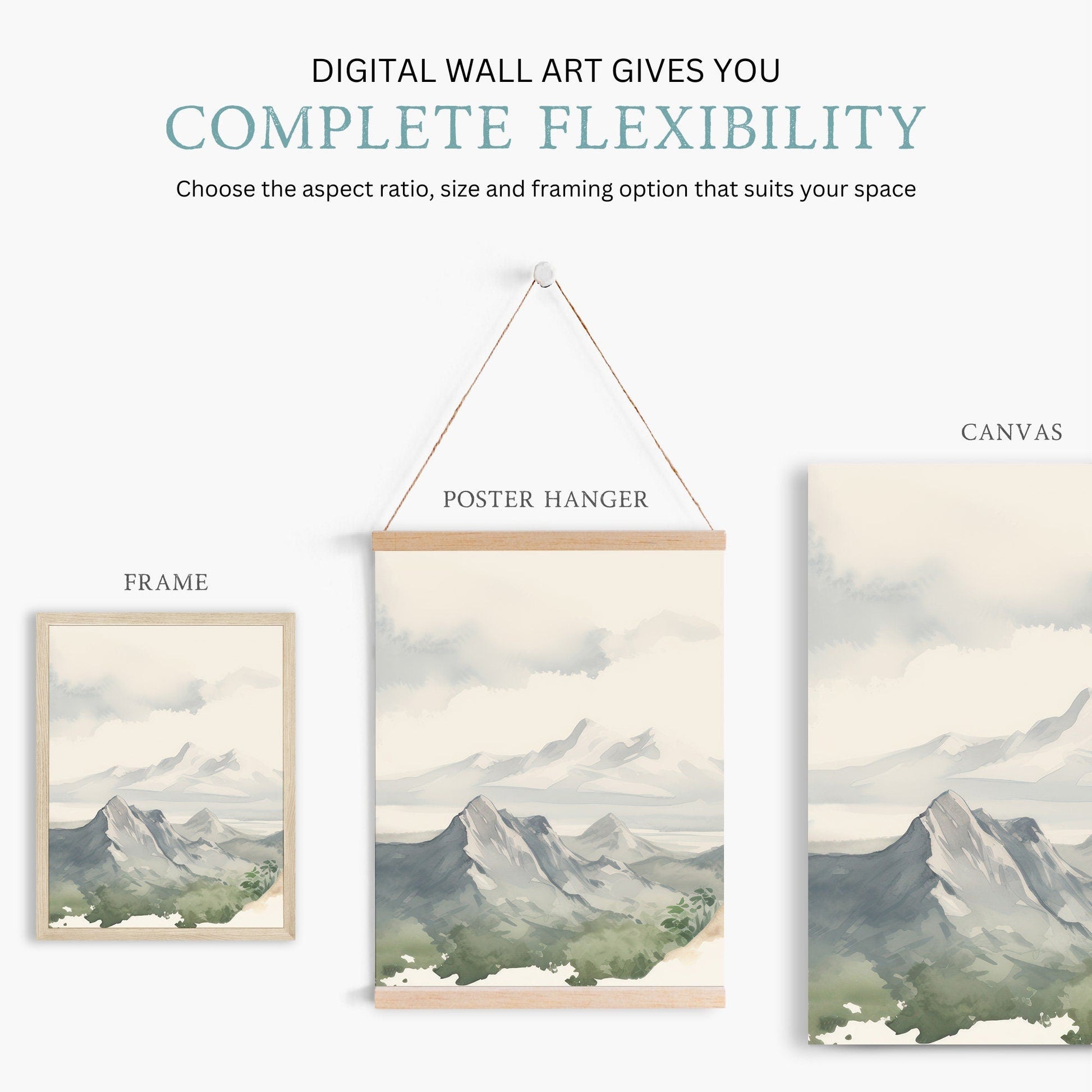 Girl's Nursery Adventure Art, Mountain Theme Decor, Kids Room Wall Decor - WildfieldPrints
