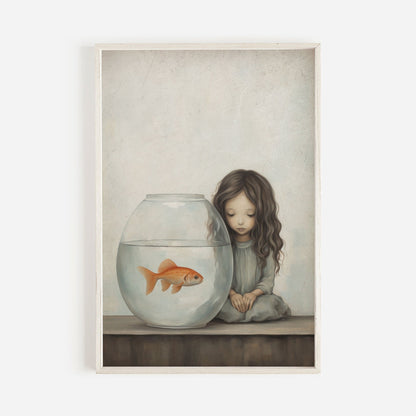 Girls Room Decor, Rustic Nursery Wall Art, Quirky Toddler Prints - WildfieldPrints