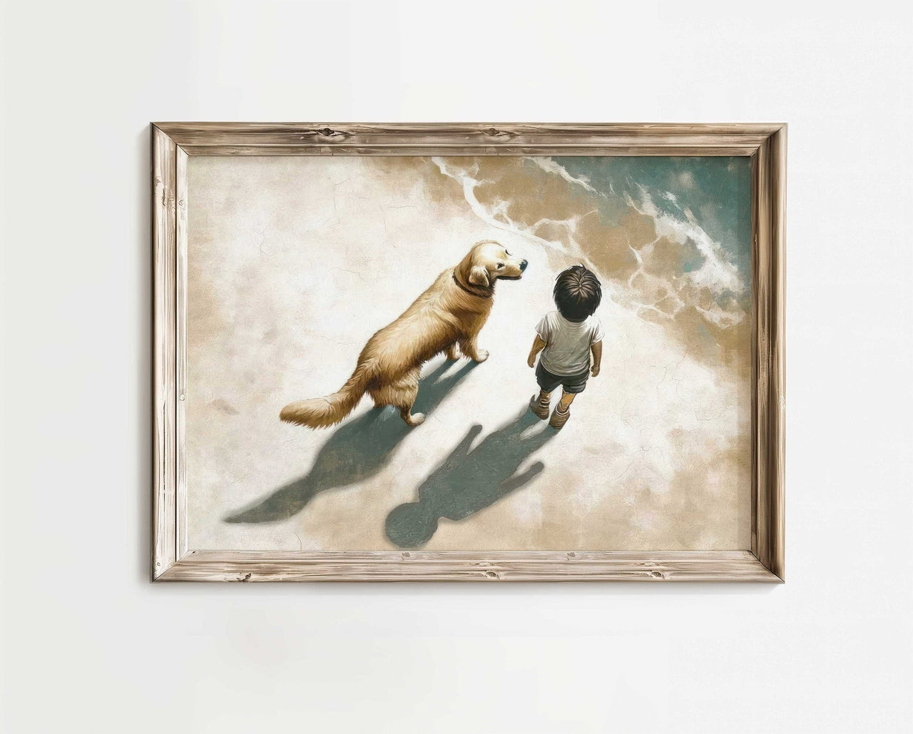 Golden Retriever Wall Art – Dog Nursery Print