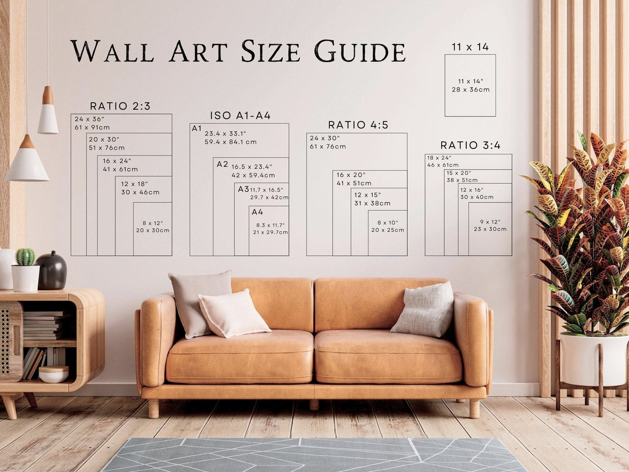 Grandmother & Granddaughter Wall Art – Family Girls Room Print