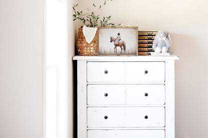 Horse Nursery Decor, Equestrian Wall Art, Girls Room Decor - WildfieldPrints