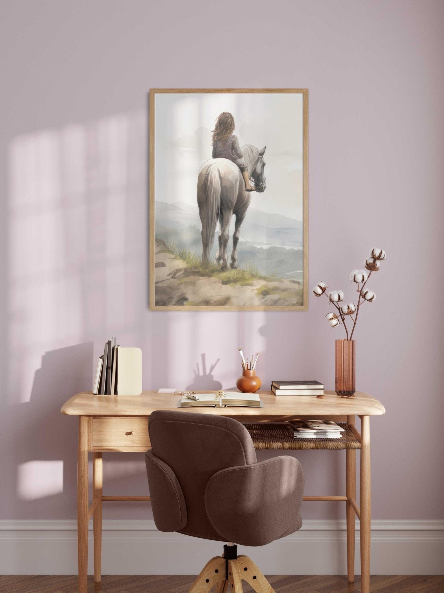 Horse Nursery Prints, Charming Decor for Girls' Rooms, Perfect Gift - WildfieldPrints